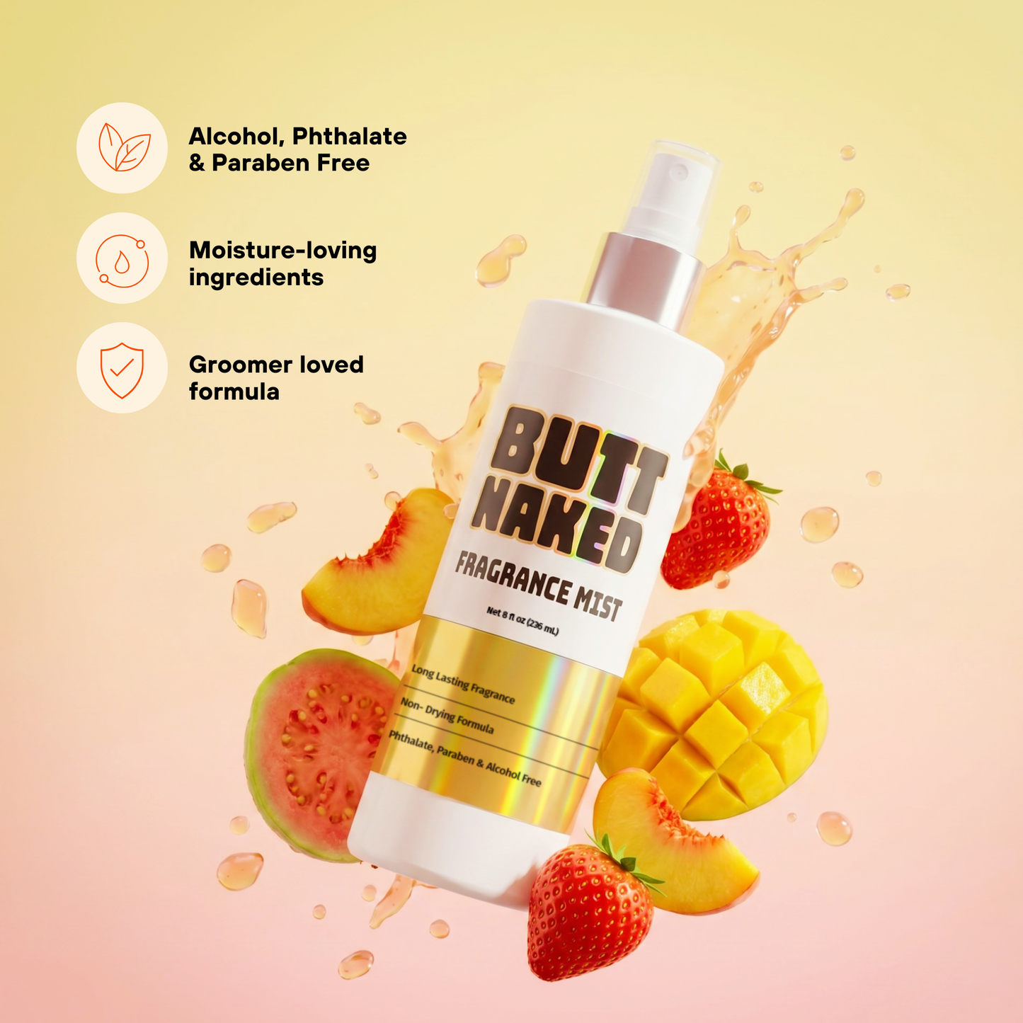 Butt Naked Fragrance Mist
